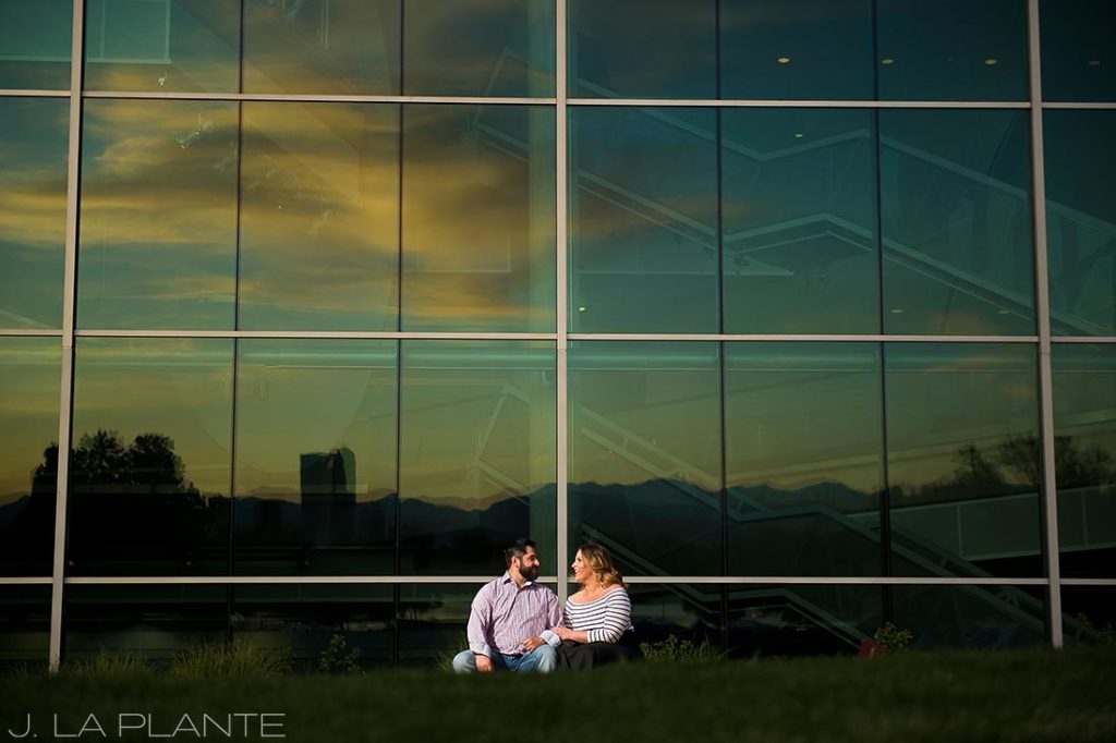 J. La Plante Photo | Denver Wedding Photographer | Denver City Park Engagement | Denver Museum Sunset