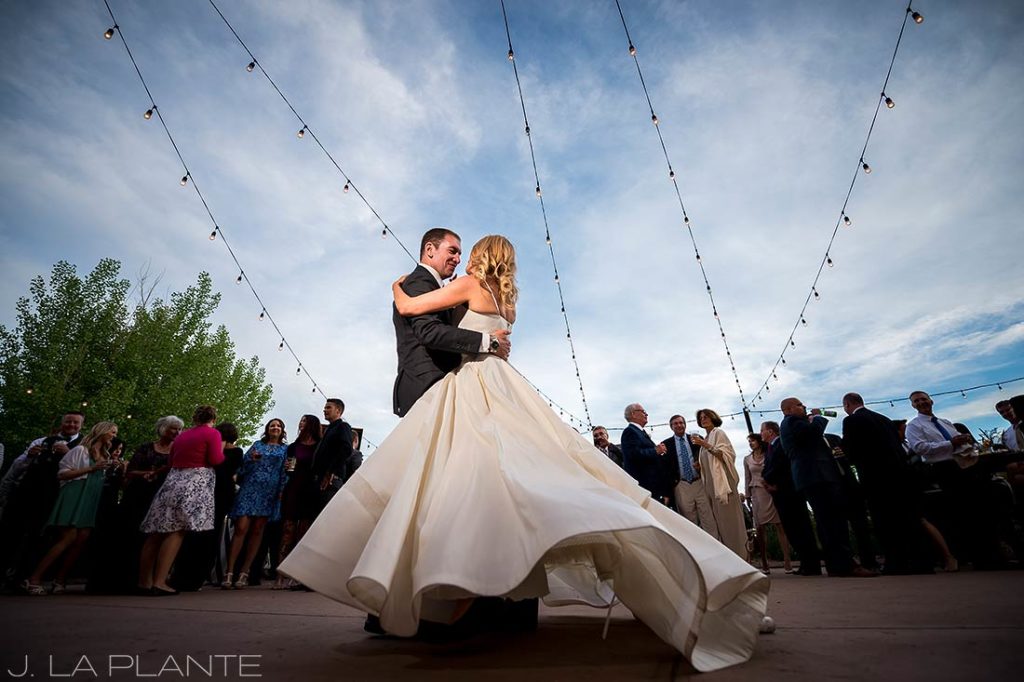 J. La Plante Photo | Denver Wedding Photographer | Chatfield Botanic Gardens Wedding | Bride and Groom First Dance