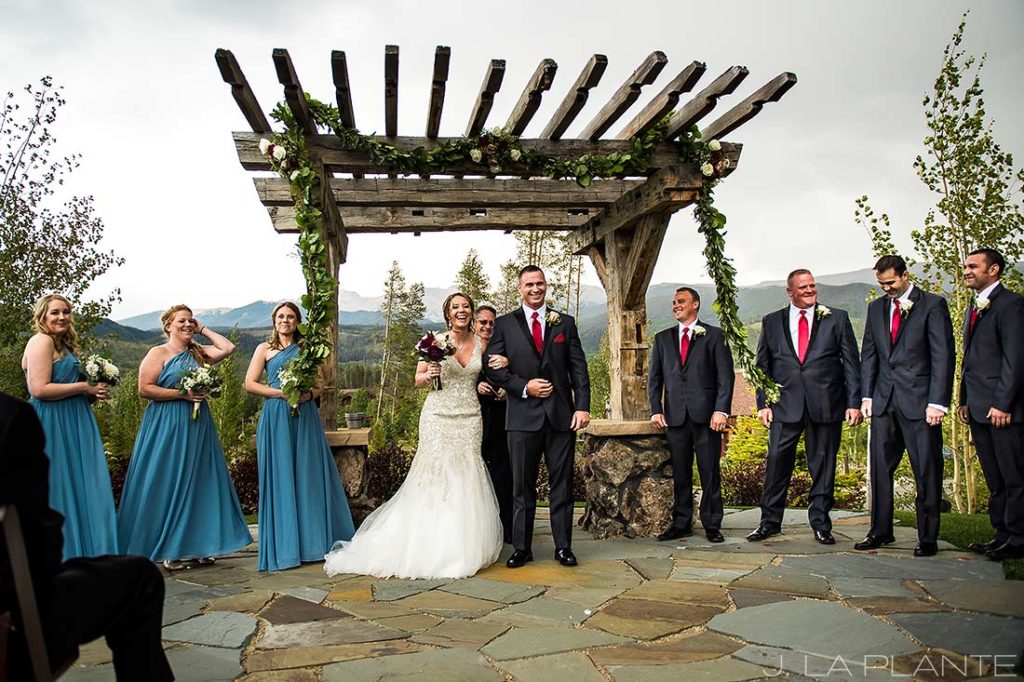 J. La Plante Photo | Winter Park Colorado Wedding Photographer | Devil's Thumb Ranch Wedding | Outdoor Mountain Wedding Ceremony