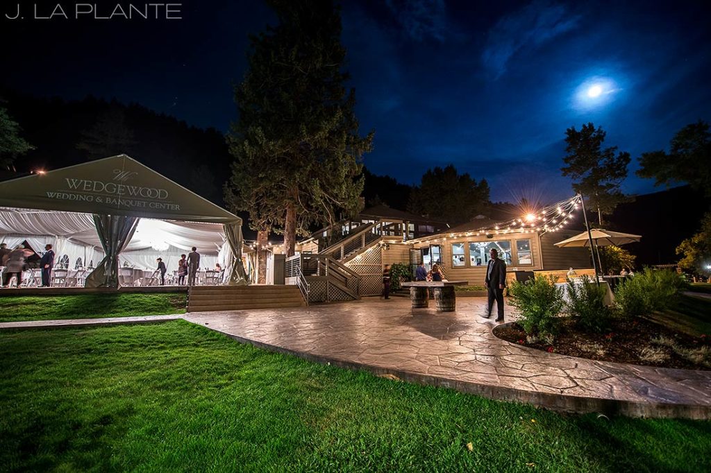 J. La Plante Photo | Boulder Wedding Photographers | Wedgewood on Boulder Creek Wedding | Night Photography