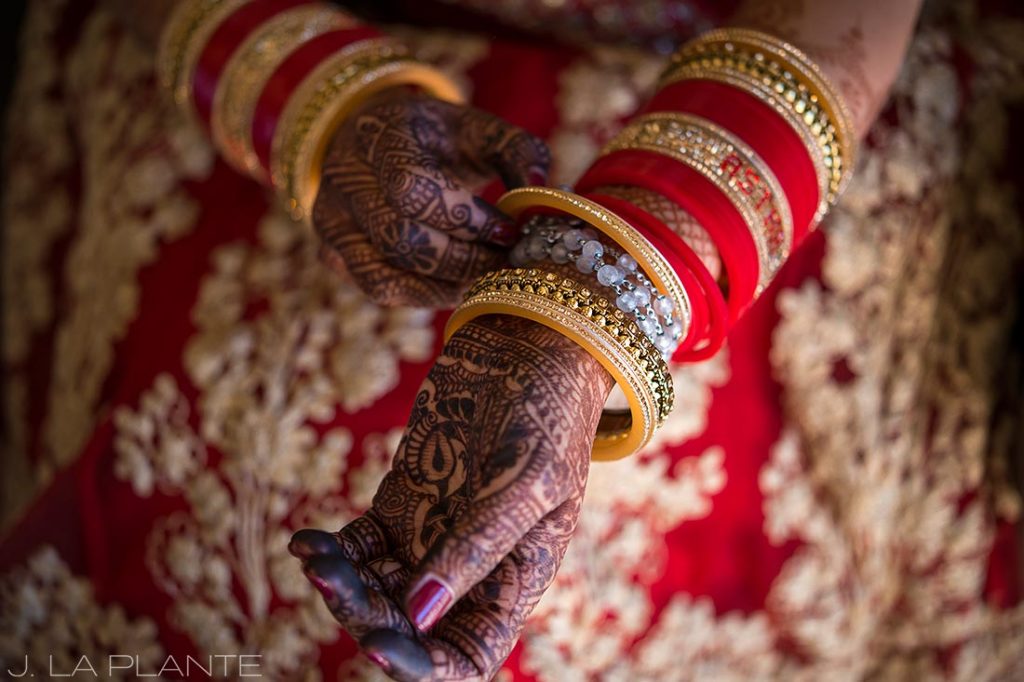 J. LaPlante Photo | Colorado Springs Wedding Photographer | Cheyenne Mountain Resort Wedding | Hindu Wedding Bride's Jewelry