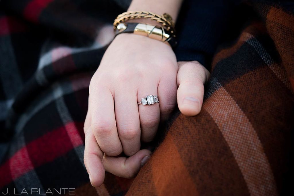 J. La Plante Photo | Denver wedding photographer | Boulder engagement session | Engagement ring
