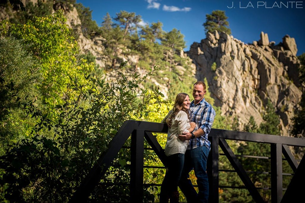 J. LaPlante Photo | Boulder Wedding Photographers | Boulder Canyon Trail Engagement | Fall Engagement Shoot