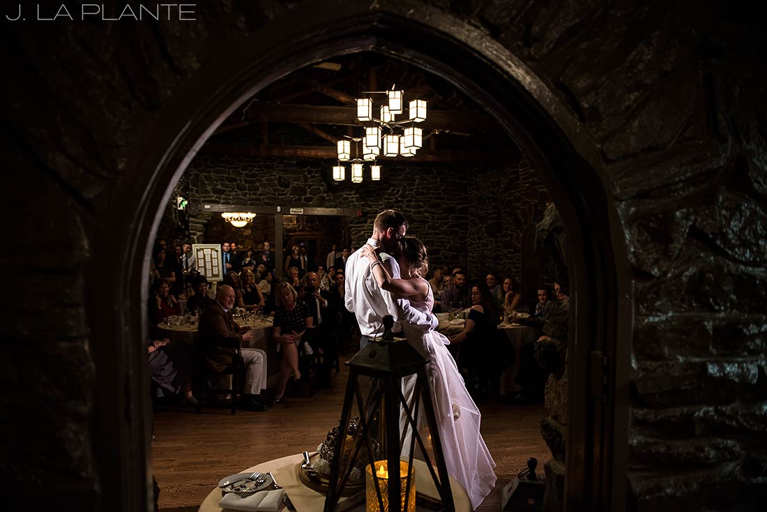Romantic first dance | Chief Hosa Lodge wedding | J. La Plante Photo | Denver Wedding Photographers