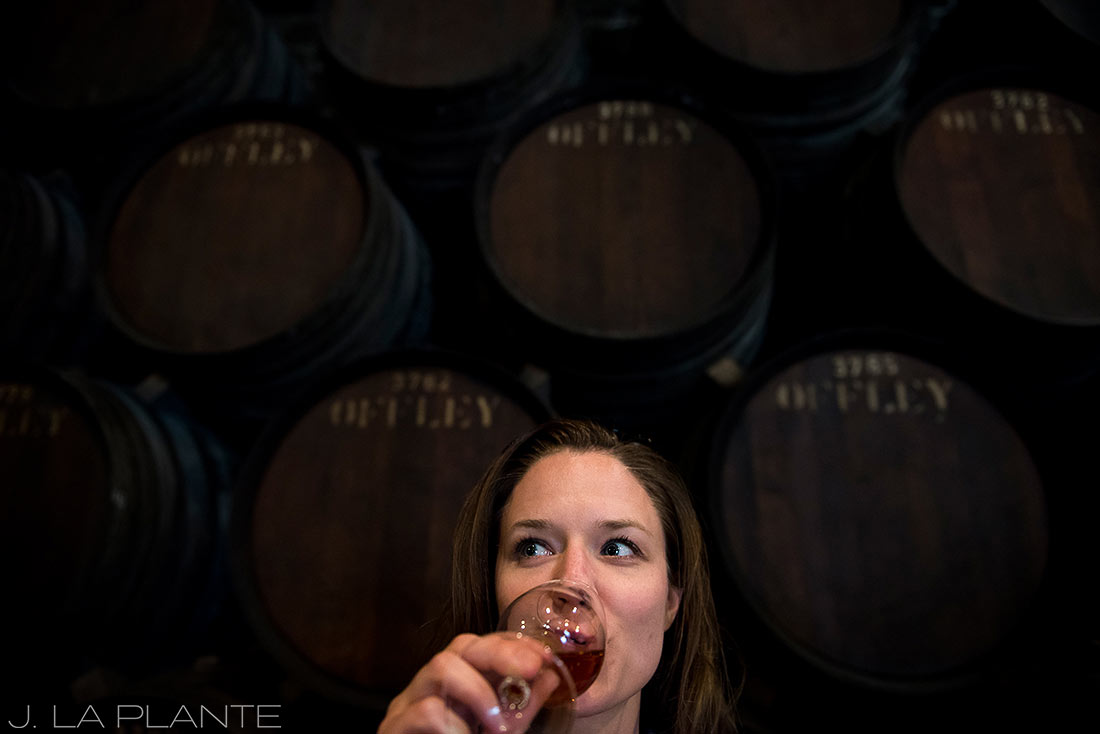 wine tasting in the cellars of porto