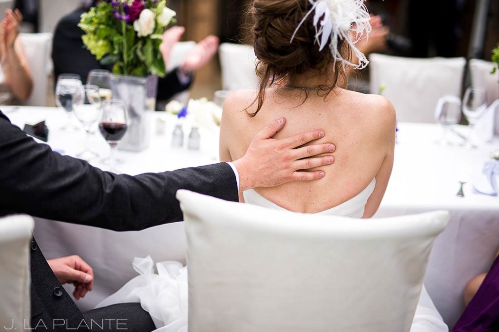 Sonnenalp Wedding | Wedding toasts | Vail wedding photographer | J La Plante Photo