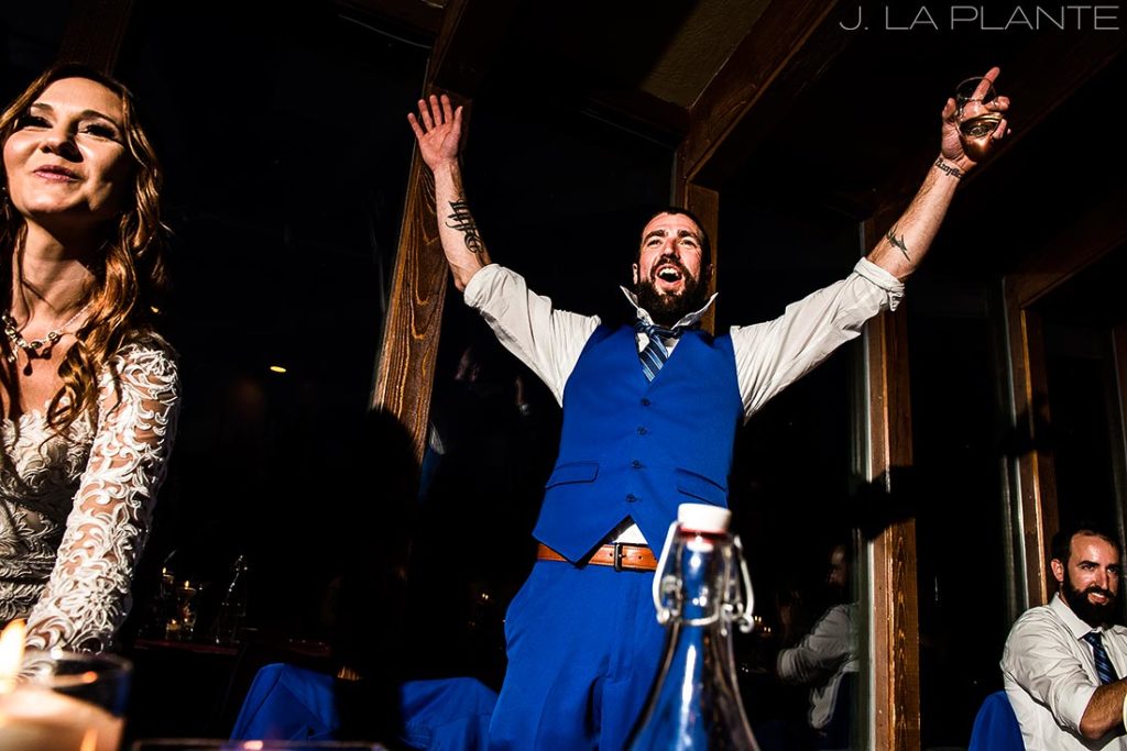 Durango wedding | Wedding toasts | Durango wedding photographer | J La Plante Photo