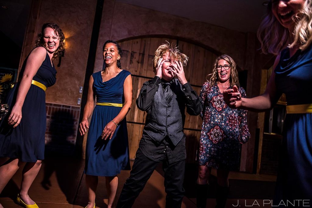 Crooked Willow Farms Wedding | Wedding dance party | Colorado Wedding Photographer | J La Plante Photo
