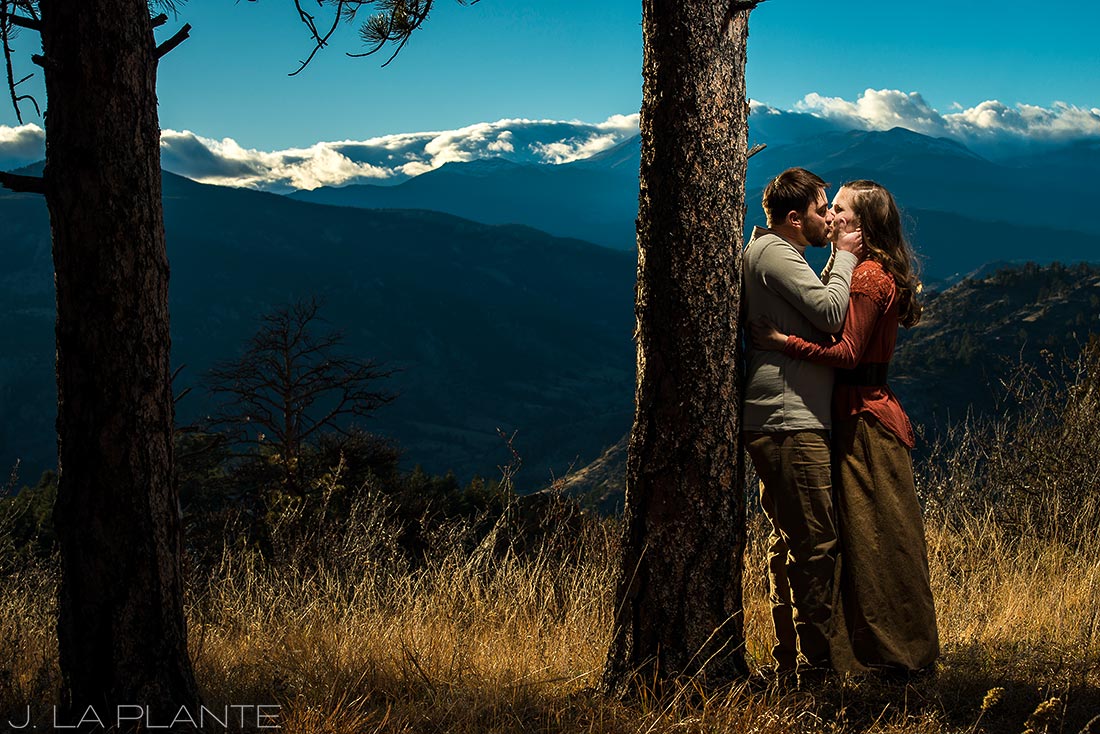 Colorado Mountain Engagement | Estes Park wedding photography | J La Plante Photo