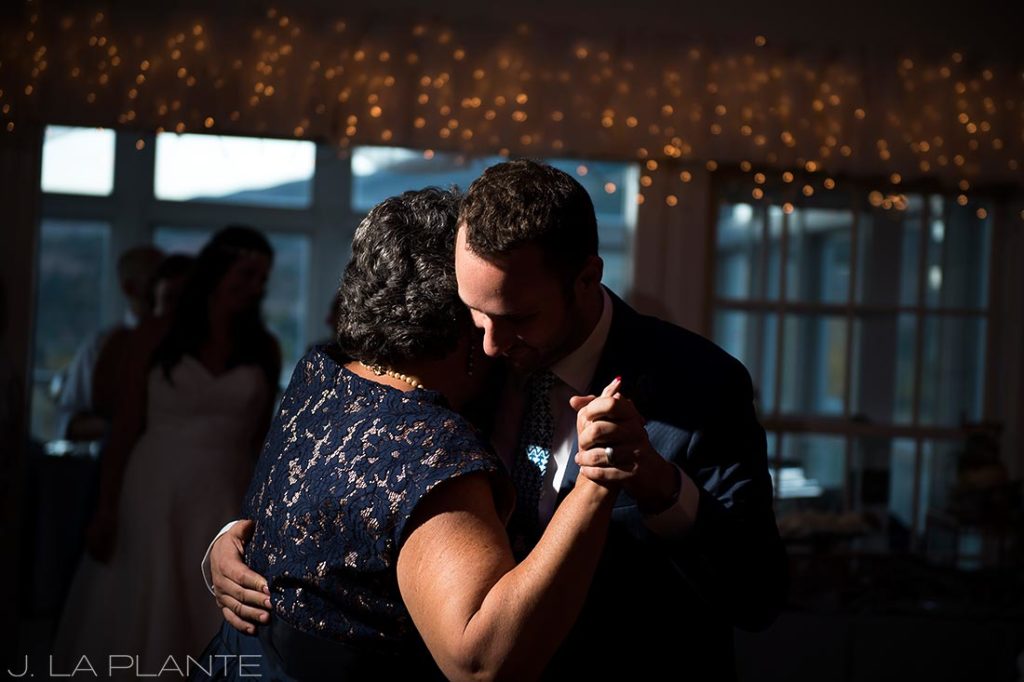 Willow Ridge Manor Wedding | Mother son dance | Denver wedding photographer | J La Plante Photo