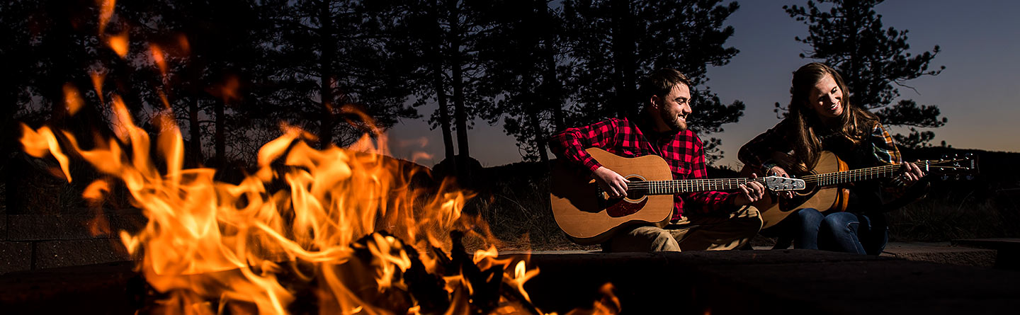 Camping session | Colorado mountain engagement photographer | J La Plante Photo