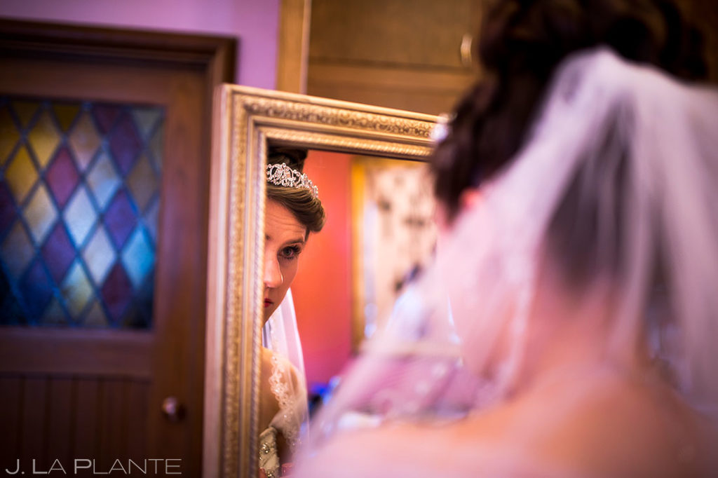 Bride Getting Ready | Corona Church Denver Wedding | Denver Wedding Photographers | J. La Plante Photo