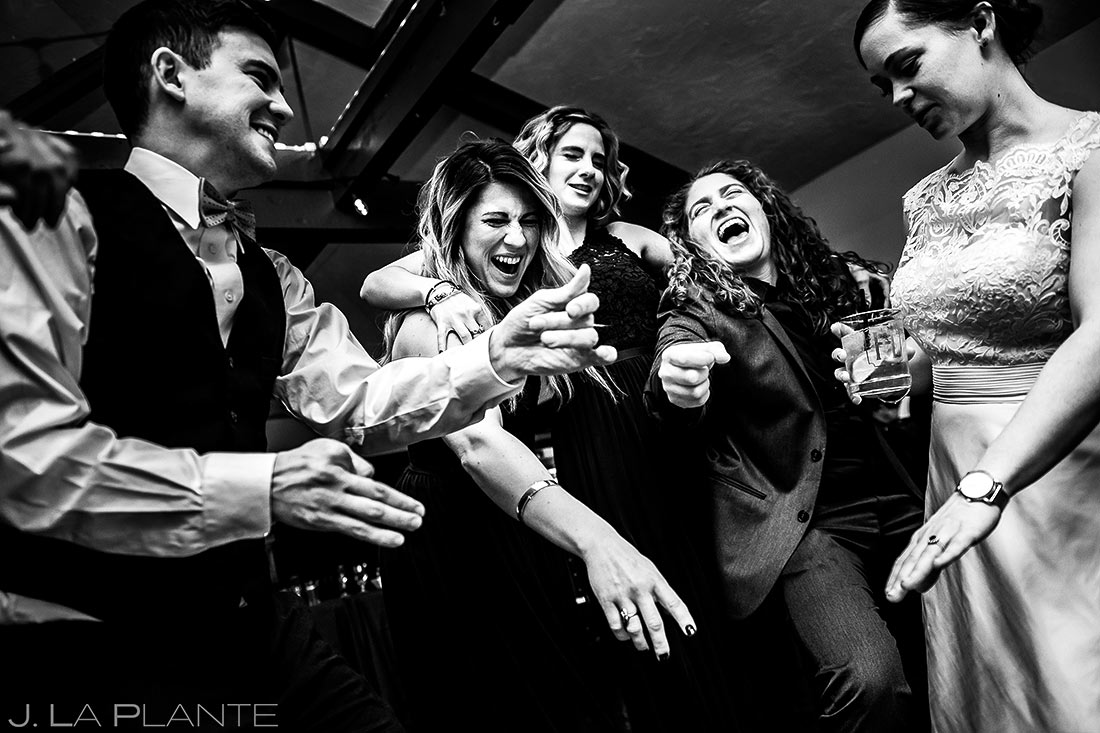 Guest dancing | Mary's Lake Lodge Wedding | Estes Park Wedding Photographer | J La Plante Photo
