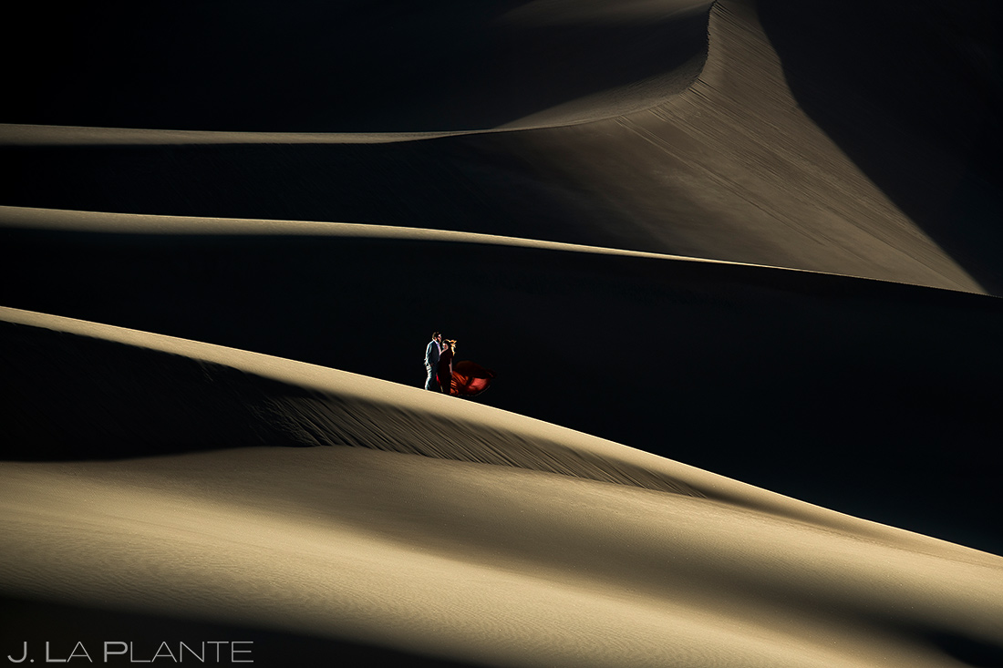 great sand dunes engagement photo session