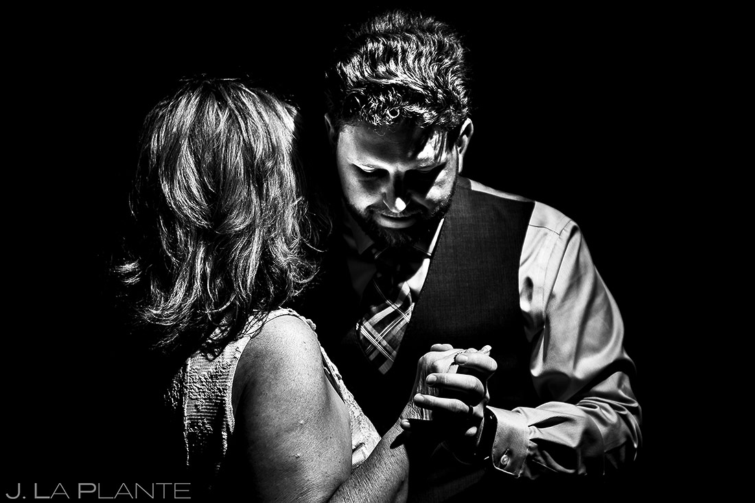 Mother Son Dance | Lodge at Cathedral Pines Wedding | Colorado Springs Wedding Photographer | J. La Plante Photo