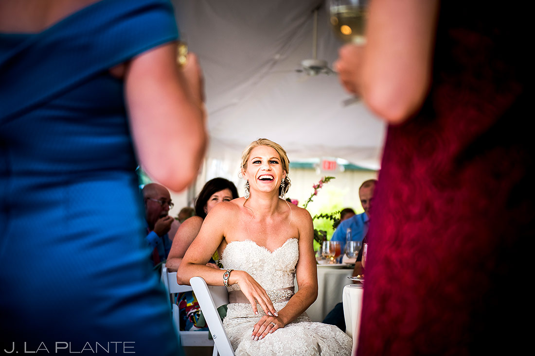 Wedding Speeches | Steamboat Springs Wedding | Colorado Wedding Photographer | J. La Plante Photo