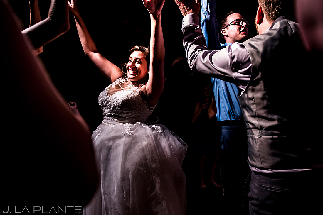 Wedding Reception Dance Party | Colorado Springs Wedding Photographer | J. La Plante Photo