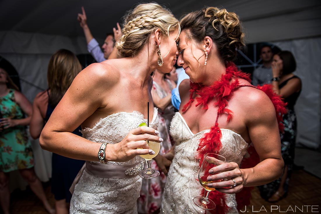 Wedding Reception Dance Party | Steamboat Springs Wedding | Colorado Wedding Photographer | J. La Plante Photo