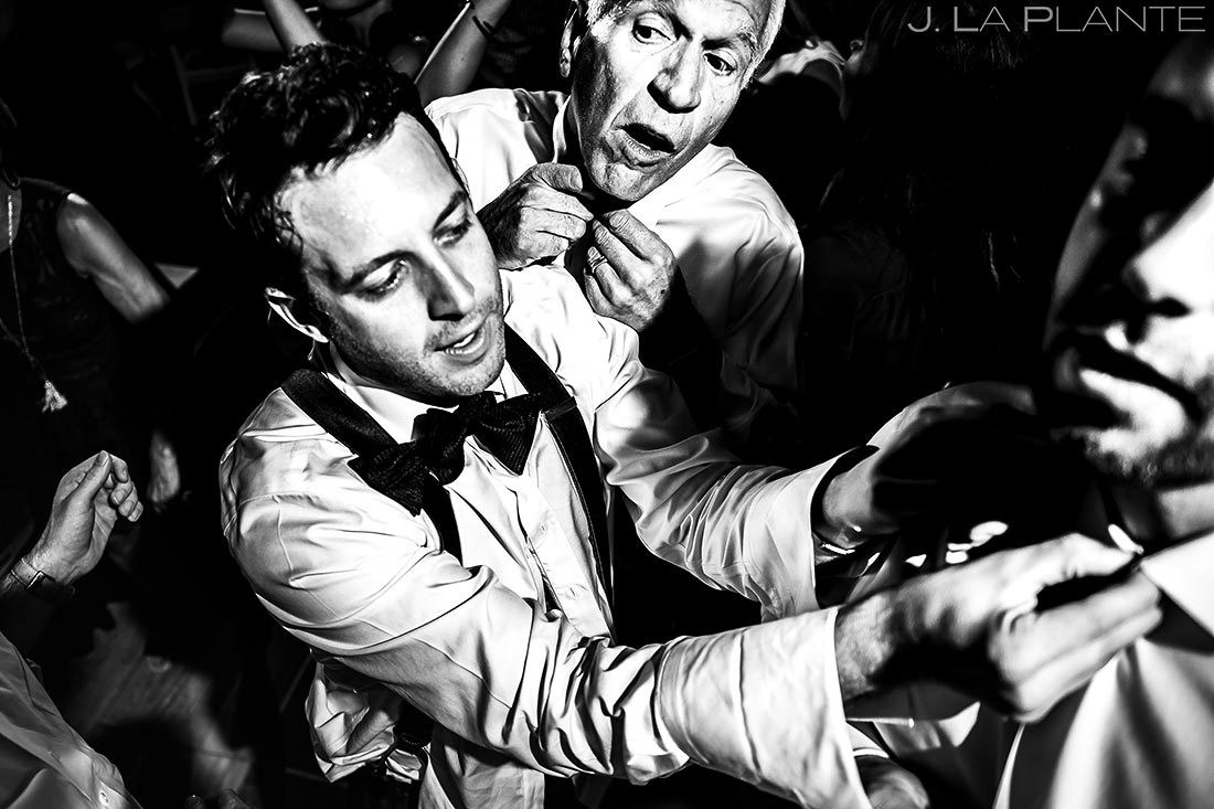Mountain Wedding Reception Dance Party | Vail Wedding Photographer | J. La Plante Photo