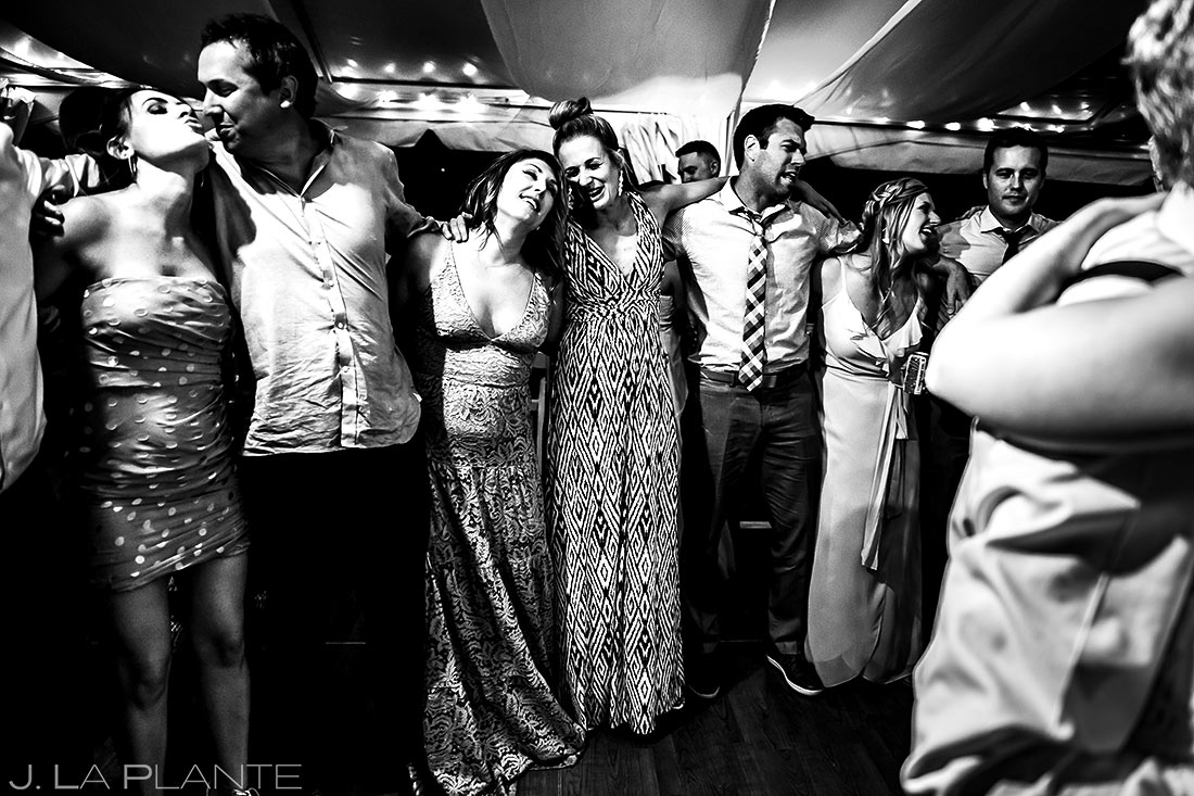 Wedding Guests Dancing | Vail Wedding Photographer | J. La Plante Photo