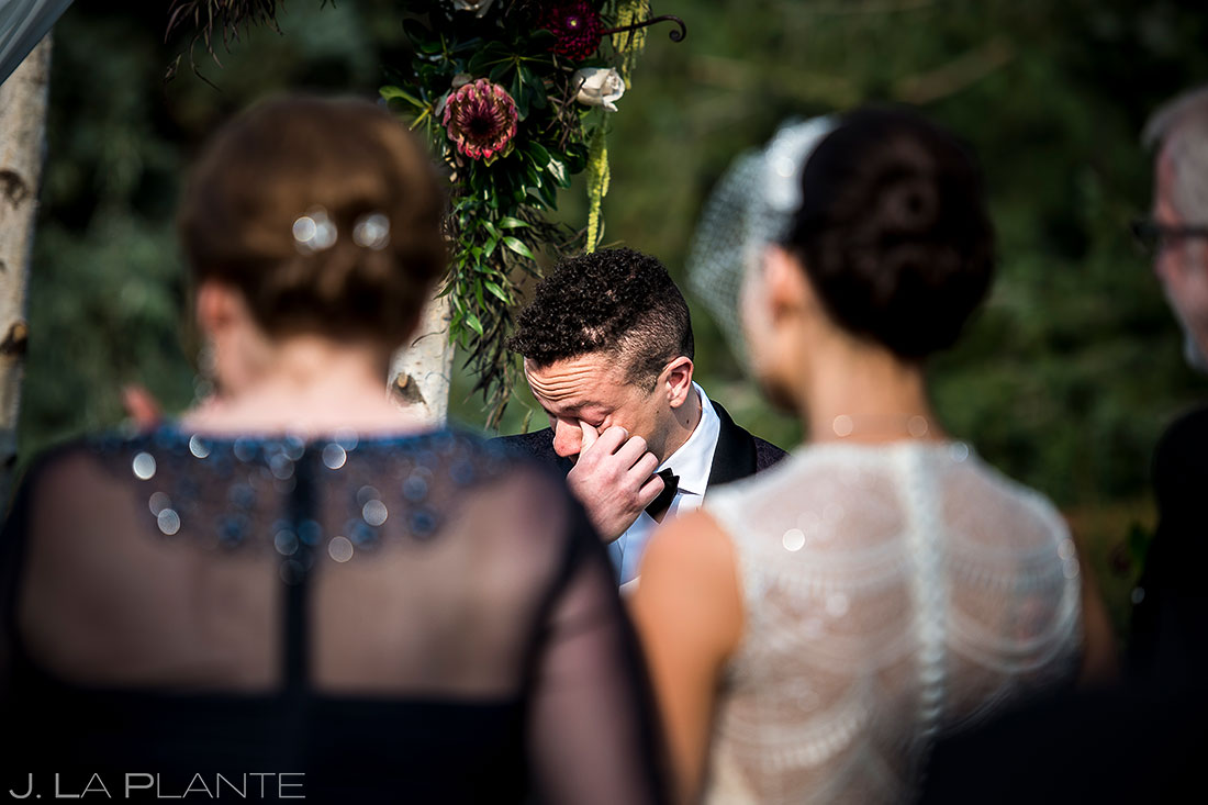 Outdoor Wedding Ceremony | Manor House Wedding | Denver Wedding Photographer | J. La Plante Photo