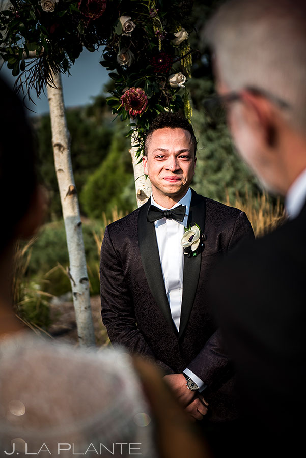 Outdoor Wedding Ceremony | Littleton Colorado Wedding | Denver Wedding Photographer | J. La Plante Photo
