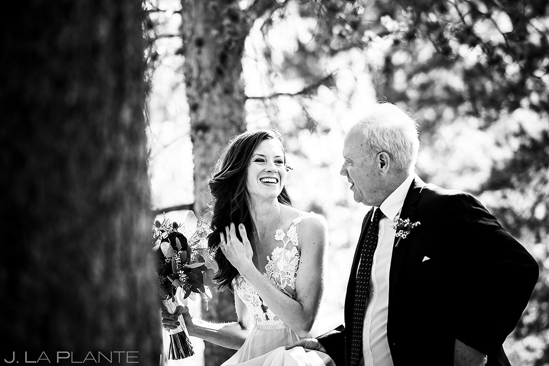 Outdoor Mountain Wedding Ceremony | Dao House Wedding | Estes Park Wedding Photographer | J. La Plante Photo