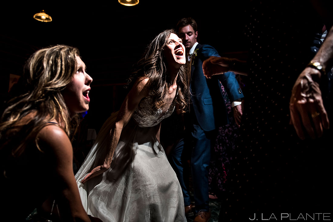 Wedding Reception Dance Party | Dao House Wedding | Estes Park Wedding Photographer | J. La Plante Photo