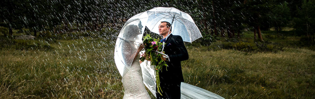 Bride and Groom Portrait | Della Terra Wedding | Estes Park Wedding Photographer | J. La Plante Photo