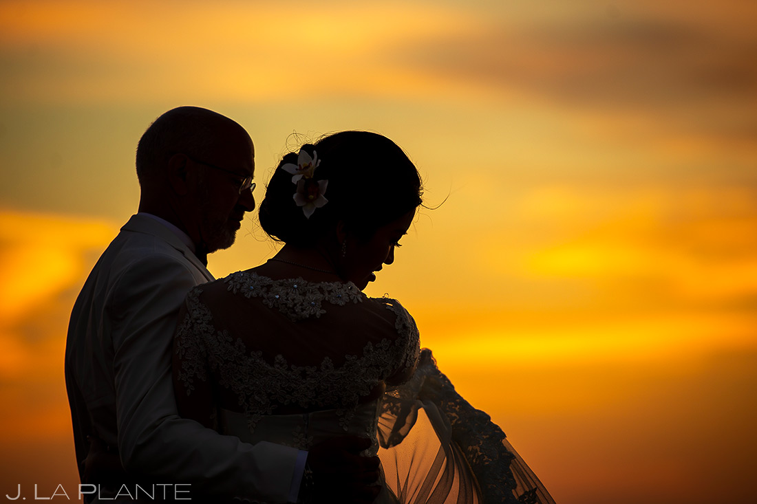 Bride and Groom Sunrise | Providence Wedding | Destination Wedding Photographer | J. La Plante Photo