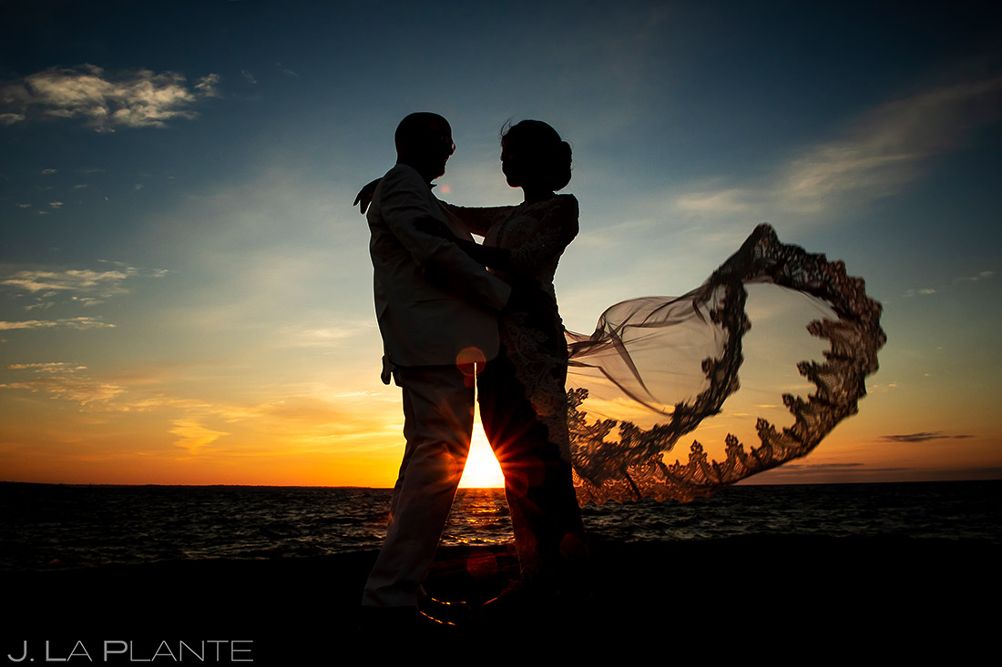 Sunrise Wedding Photo | Rhode Island Wedding | Destination Wedding Photographer | J. La Plante Photo