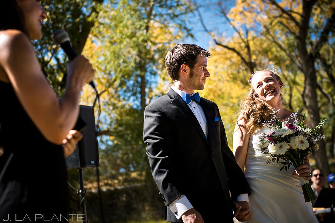Outdoor Wedding Ceremony | Buena Vista Wedding | Rustic Mountain Wedding | Colorado Wedding Photographer | J. La Plante Photo