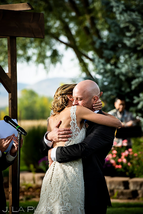 Rustic Outdoor Wedding Ceremony | Boulder Wedding Photographer | J. La Plante Photo