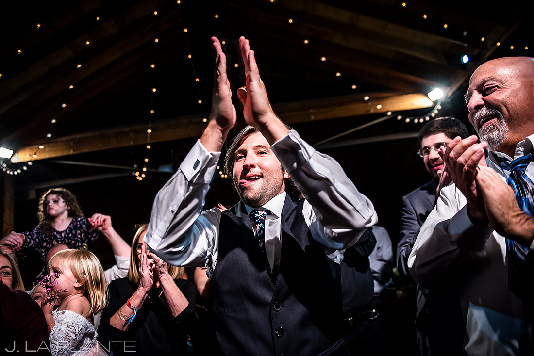 Wedding Reception Dance Party | Lyons Wedding | Boulder Wedding Photographer | J. La Plante Photo