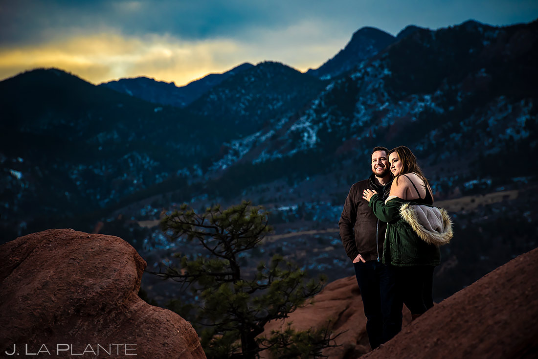 Garden of the Gods Engagement | Colorado Springs Engagement | Colorado Springs Wedding Photographer | J. La Plante Photo