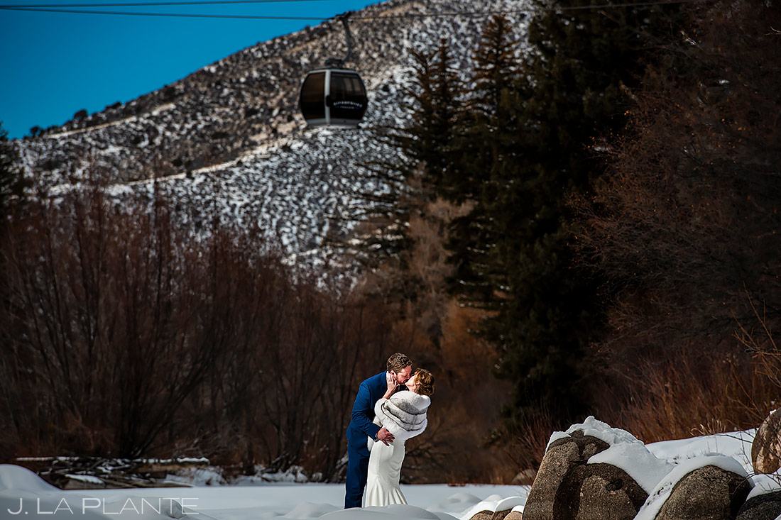 Bride and Groom Portrait | Sonnenalp Club Wedding | Beaver Creek Wedding Photographer | J. La Plante Photo