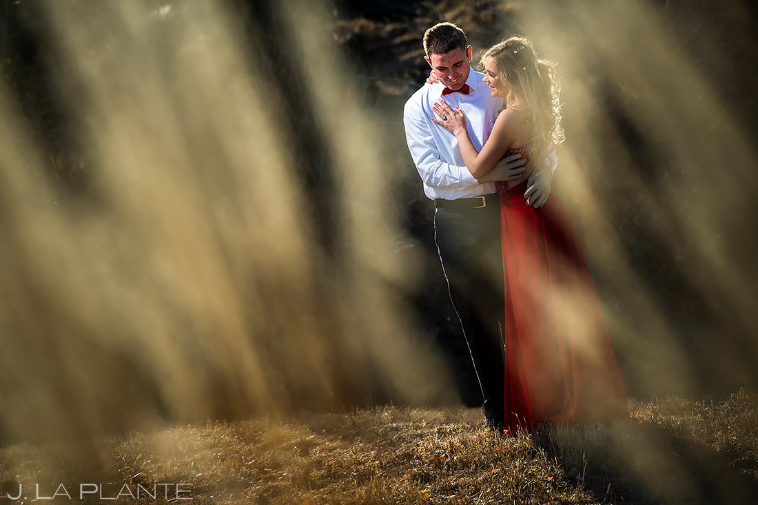 Bride and Groom Portrait | Loveland Engagement | Colorado Wedding Photographers | J. La Plante Photo