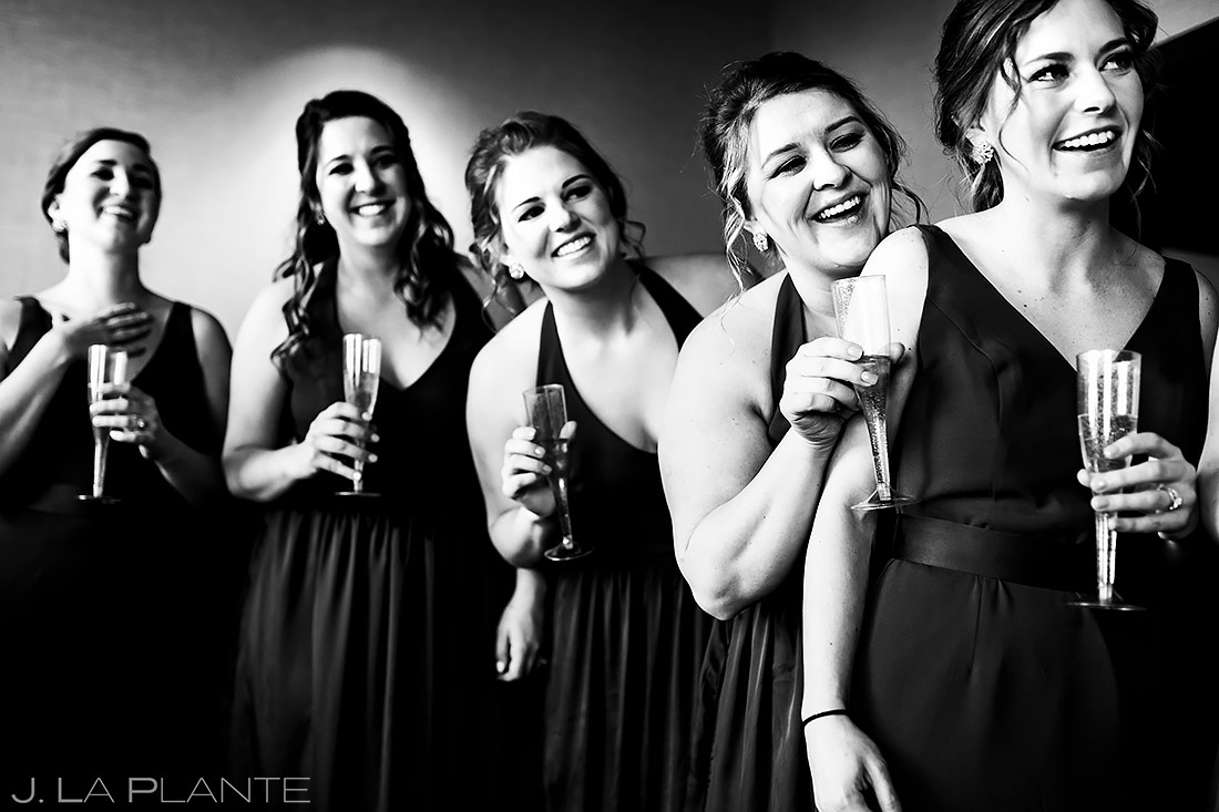 Bride Getting Ready | Downtown Denver Wedding | Denver Wedding Photographer | J. La Plante Photo
