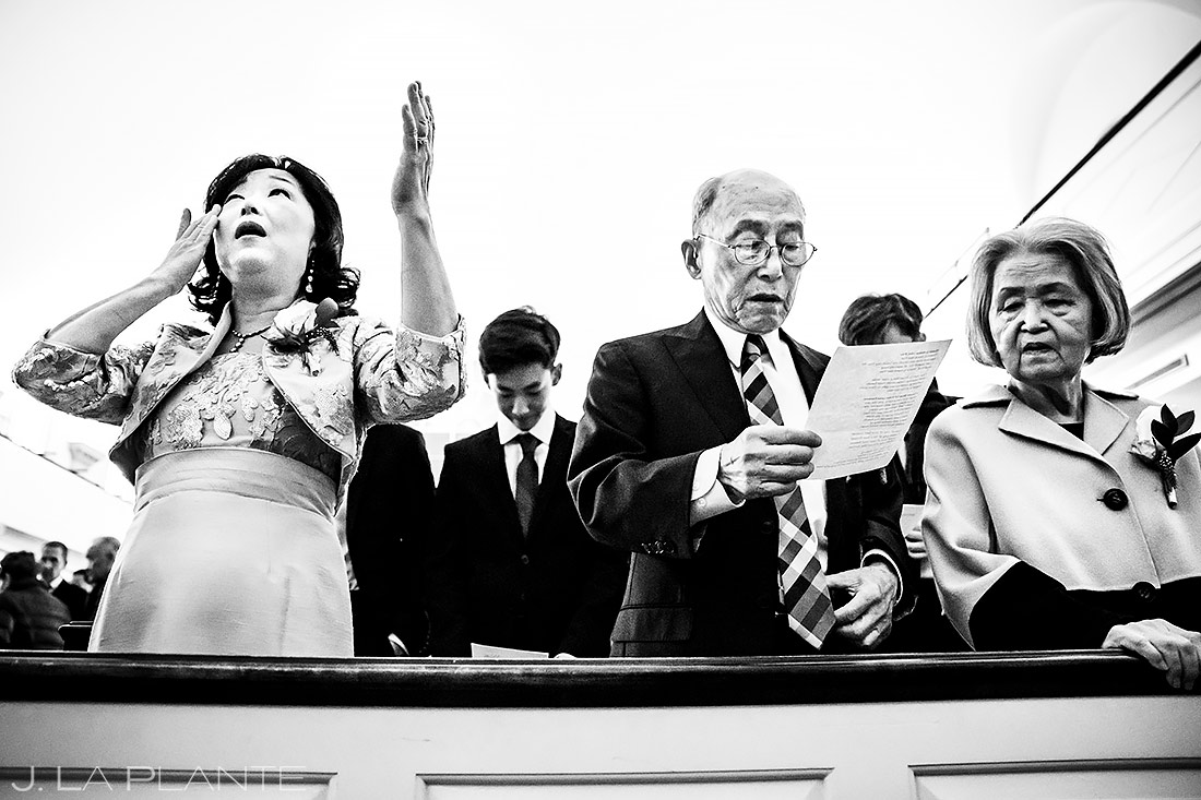 Mother of the Groom Crying During Ceremony | Washington DC Wedding | Destination Wedding Photographer | J. La Plante Photo