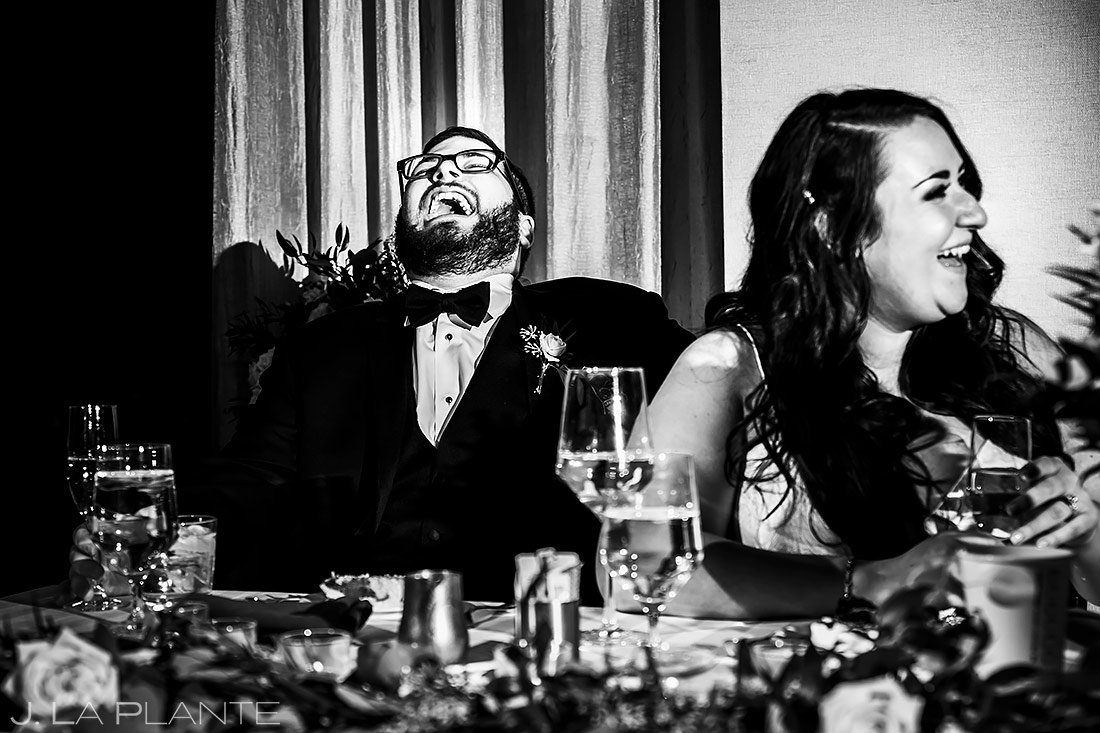 Wedding Reception The Hora | Urban Wedding in Colorado | Colorado Wedding Photographer | J. La Plante Photo