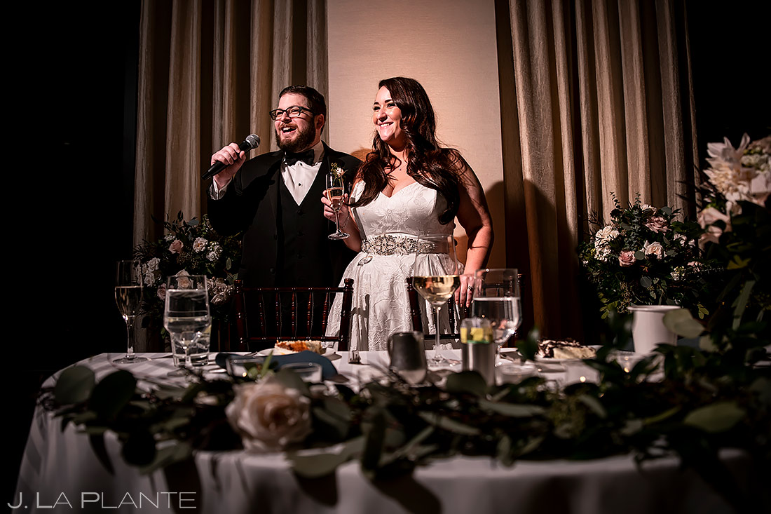 Wedding Reception The Hora | Downtown Denver Wedding | Denver Wedding Photographer | J. La Plante Photo