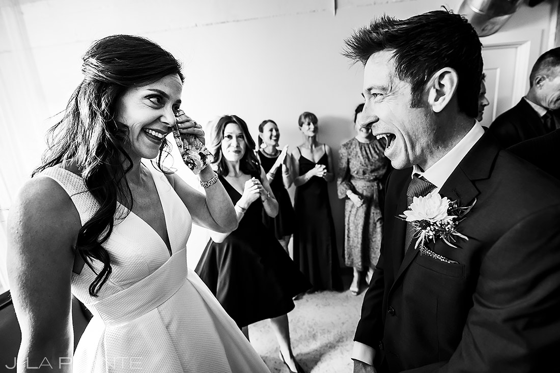 Bride and Groom First Look | St Vrain Wedding | Boulder Wedding Photographer | J. La Plante Photo