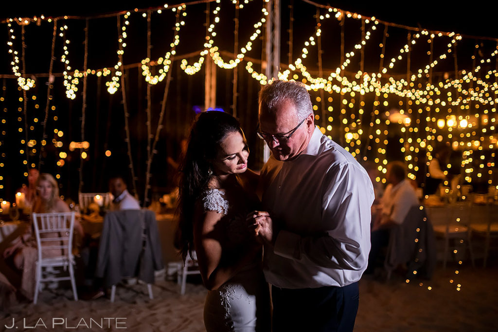 Father Daughter Dance | St Lucia Wedding | Destination Wedding Photographer | J. La Plante Photo