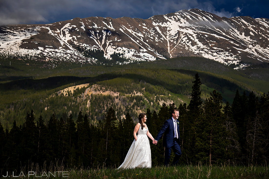 Bride and Groom Portrait | Tenmile Station Wedding | Breckenridge Wedding Photographer | J. La Plante Photo