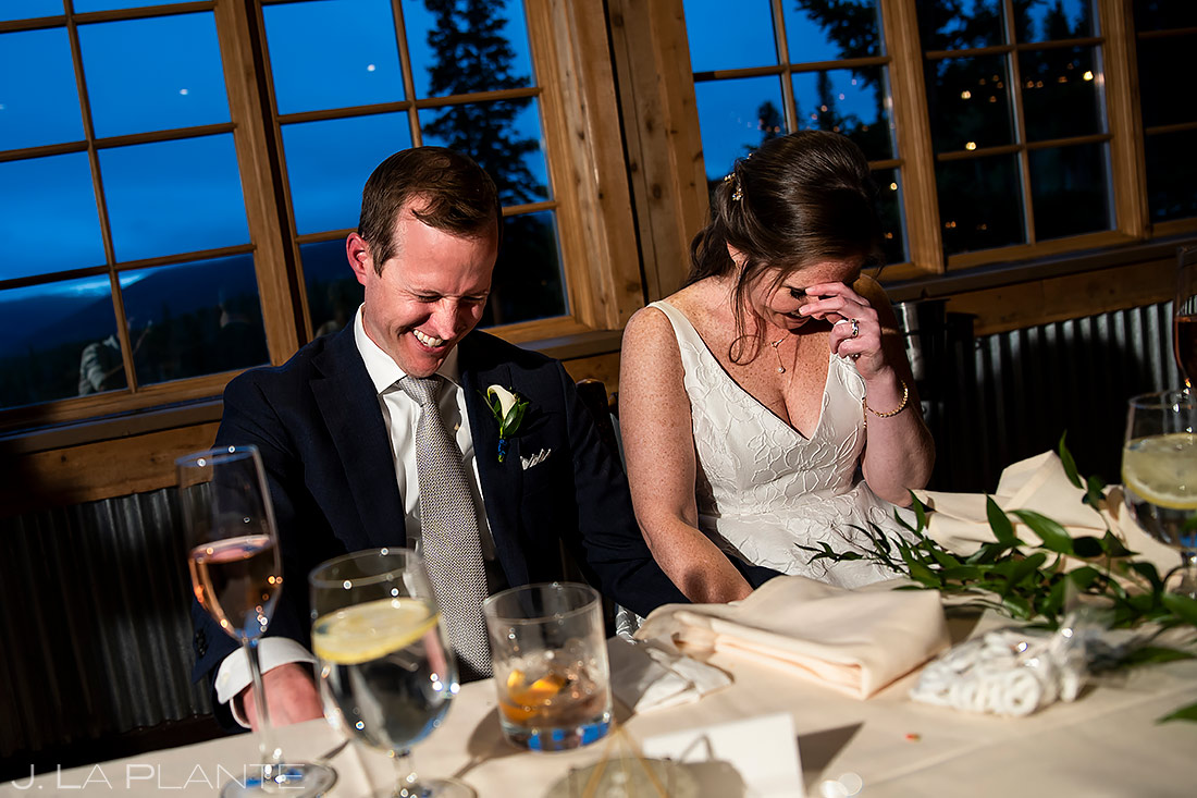 Wedding Toasts | Breckenridge Wedding | Breckenridge Wedding Photographer | J. La Plante Photo