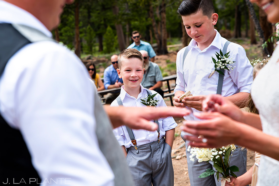Wedding Rings | Lily Lake Wedding | Estes Park Wedding Photographer | J. La Plante Photo