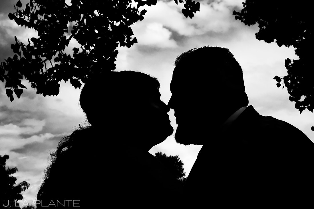 Bride and Groom First Look | Denver Wedding | Denver Wedding Photographer | J. La Plante Photo