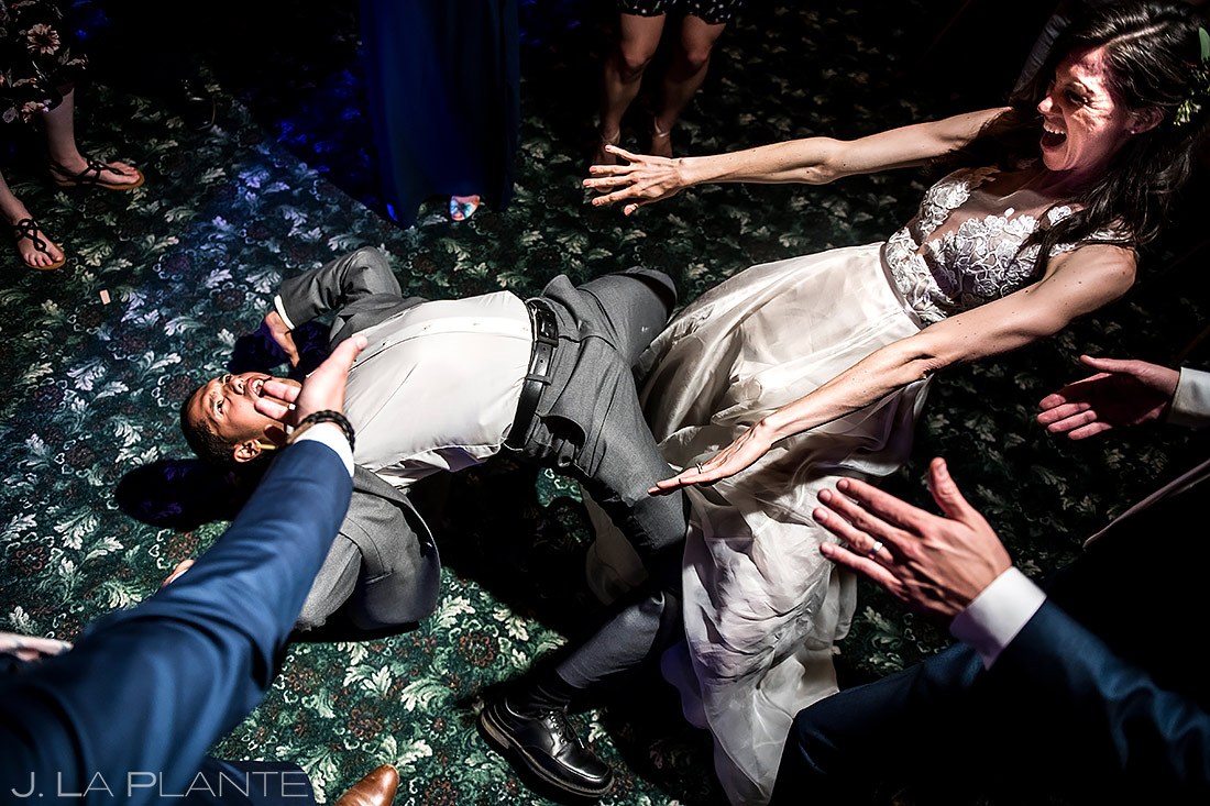 Weddings Guests Dancing | Dao House Wedding | Estes Park Wedding Photographer | J. La Plante Photo