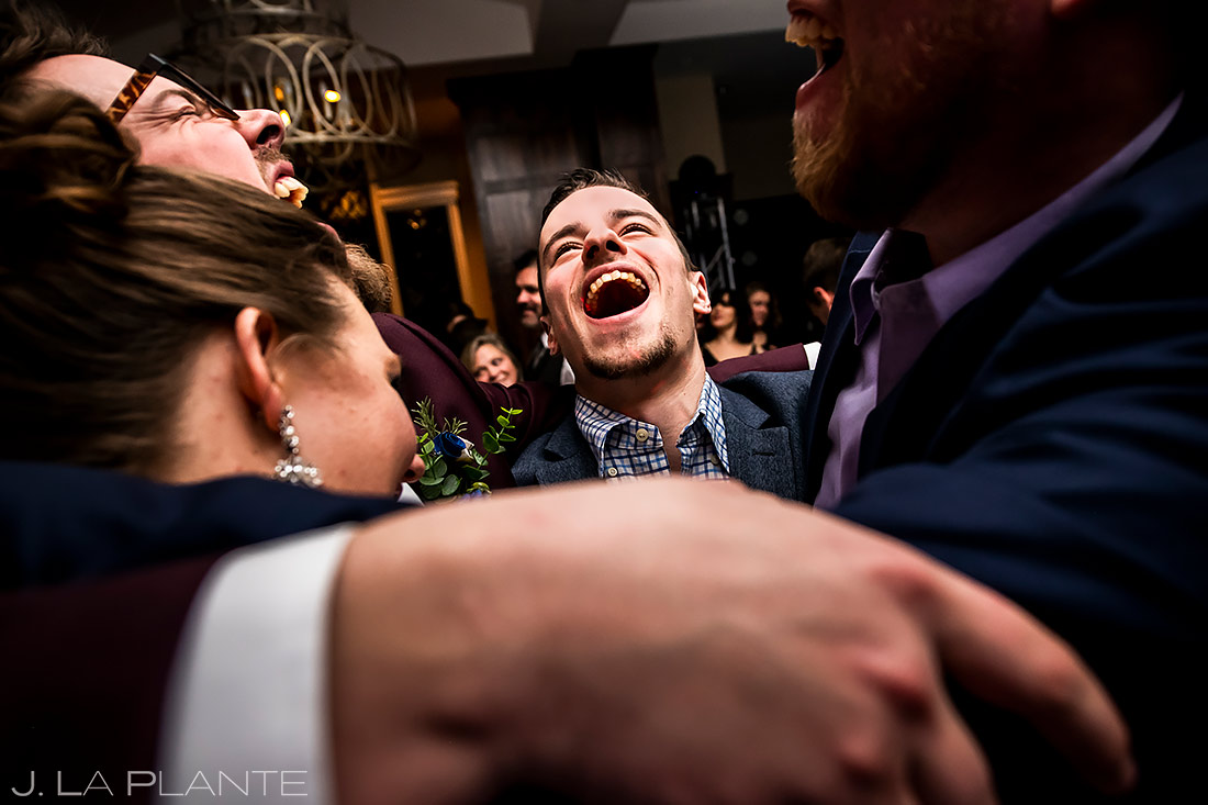 Wedding Reception Dance Party | Pinery at the Hill Wedding | Colorado Springs Wedding Photographer | J. La Plante Photo