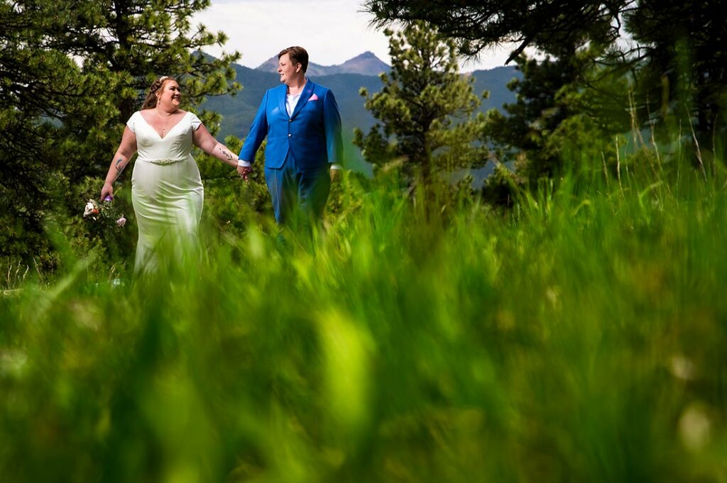 vibrant wedding photography in Boulder, Colorado